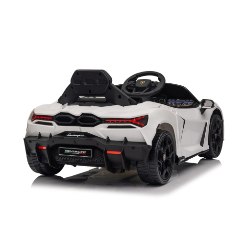 Auto na akumulator dla dzieci Lamborghini Revuelto Biały QLS-8603.BIA